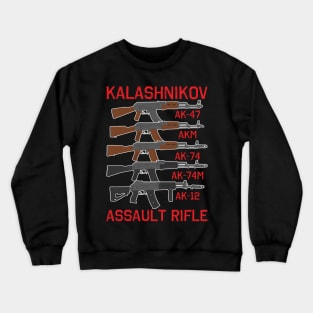 Generation of Kalashnikov assault rifles Crewneck Sweatshirt